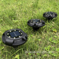 Solar Ground Lights 8 LED LED Lights Wodoodporne światła insolarne dla ogrodu, trawnik, ścieżka, chodnik, pokład, podwórko